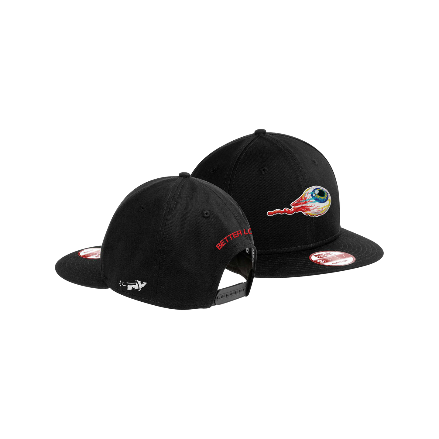 Eyeball Embroidered Snapback