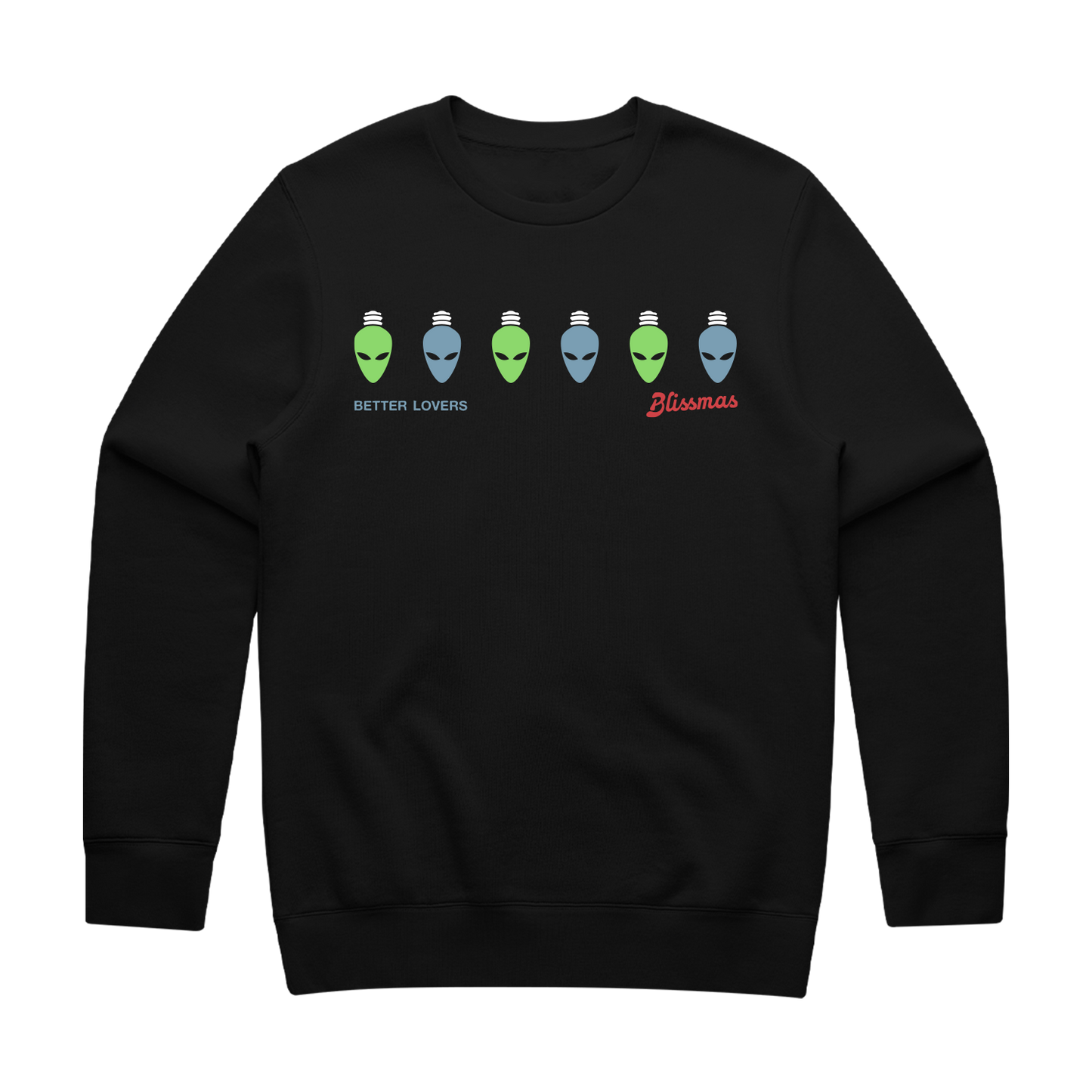Blissmas Alien Lights Crewneck