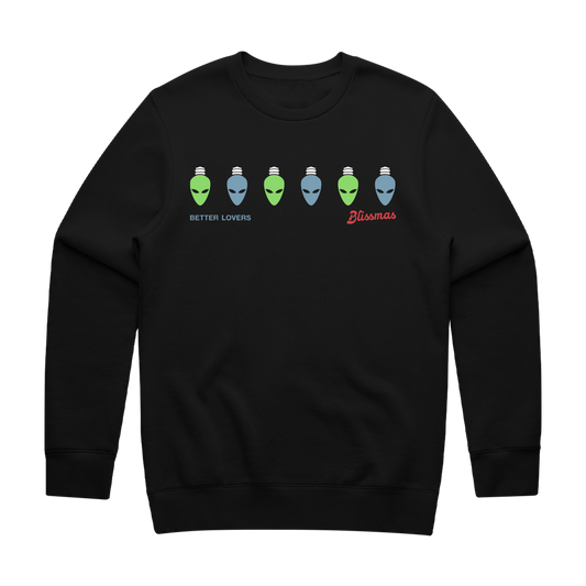 Blissmas Alien Lights Crewneck
