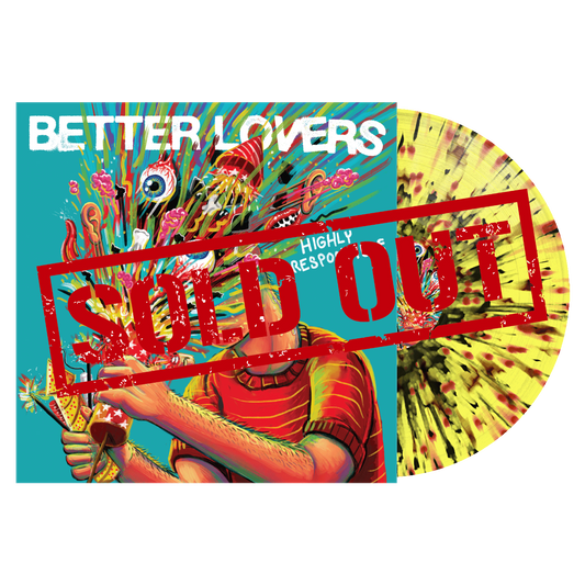 ::SOLD OUT:: Highly Irresponsible Yellow Splatter Vinyl (1000 Available Worldwide) ::SOLD OUT::